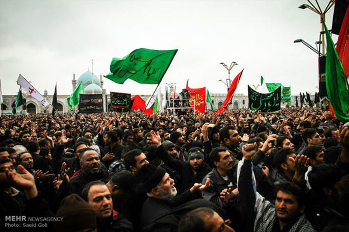 عزاداران علی بن موسی الرضا (ع)/عکس