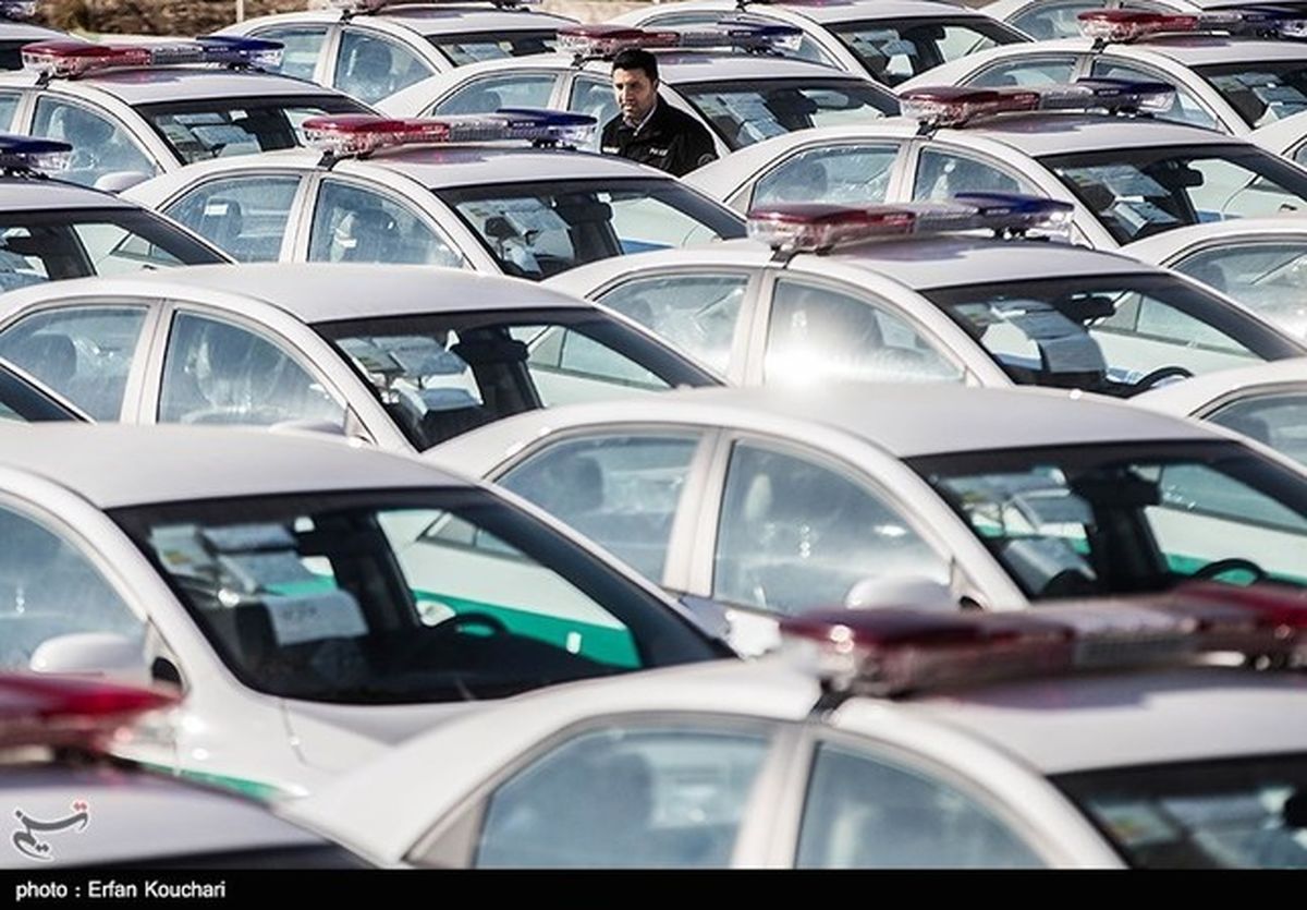 گزارش تصویری: رونمایی خودروهای جدید پلیس پایتخت