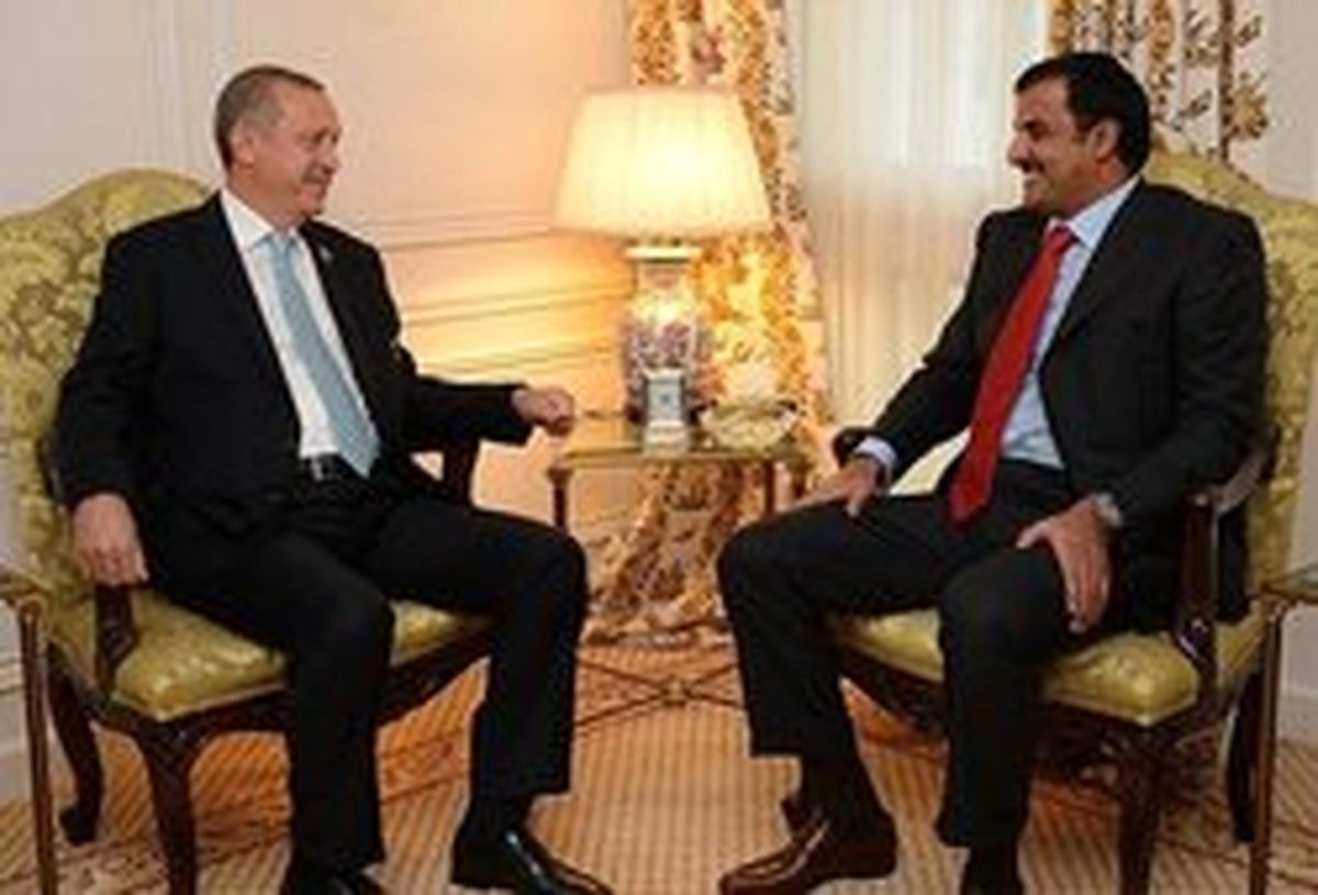 تماس تلفنی اردوغان و امیر قطر