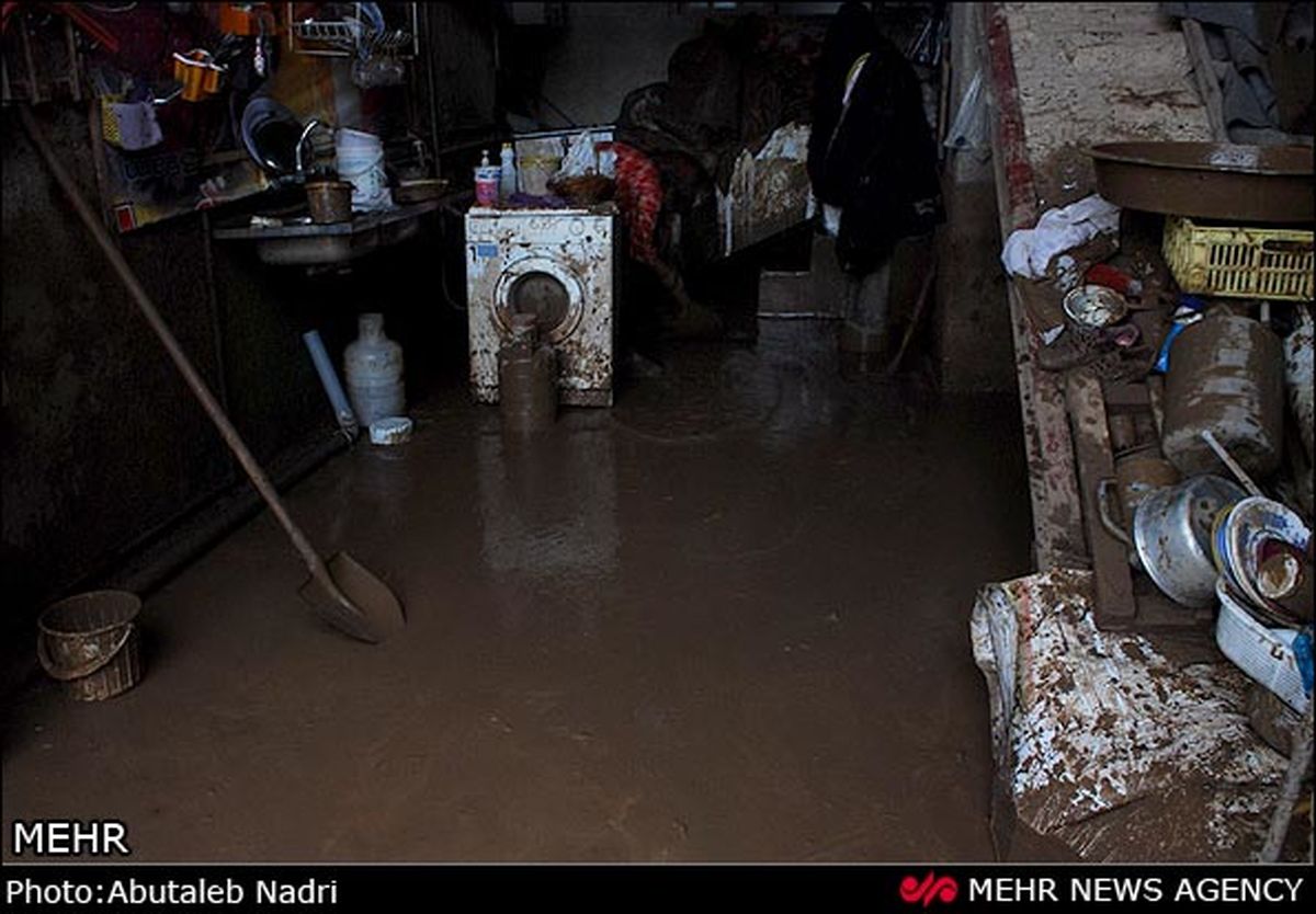 تصاویر/ خسارات سیل در شهرستان بهشهر