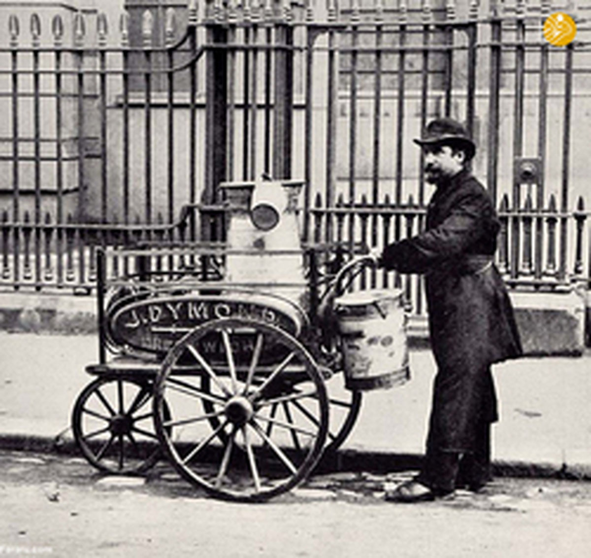 فروشندگان خیابانی در گرینوچ لندن؛ ۱۳۵ سال قبل +تصاویر