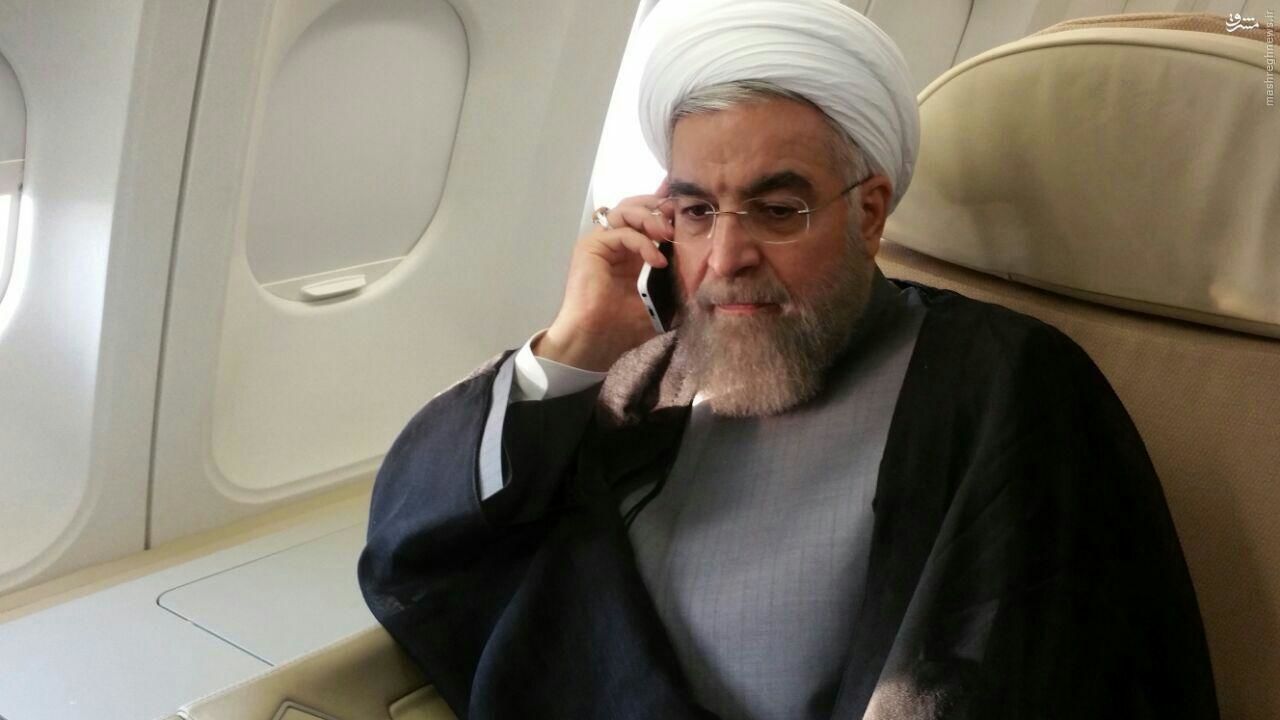لحظه ای که روحانی فاجعه منا را شنید/عکس