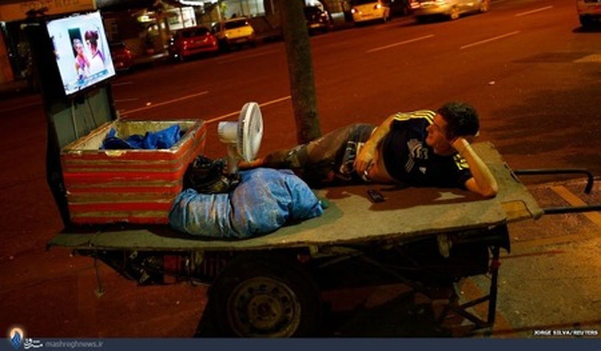 ابتکار یک کارتن خواب برزیلی/عکس