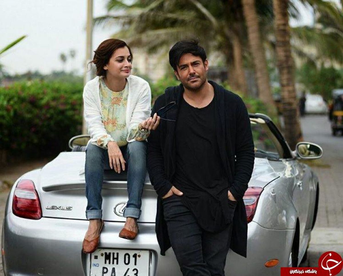 عکس خودمانی گلزار و خانم بازیگر