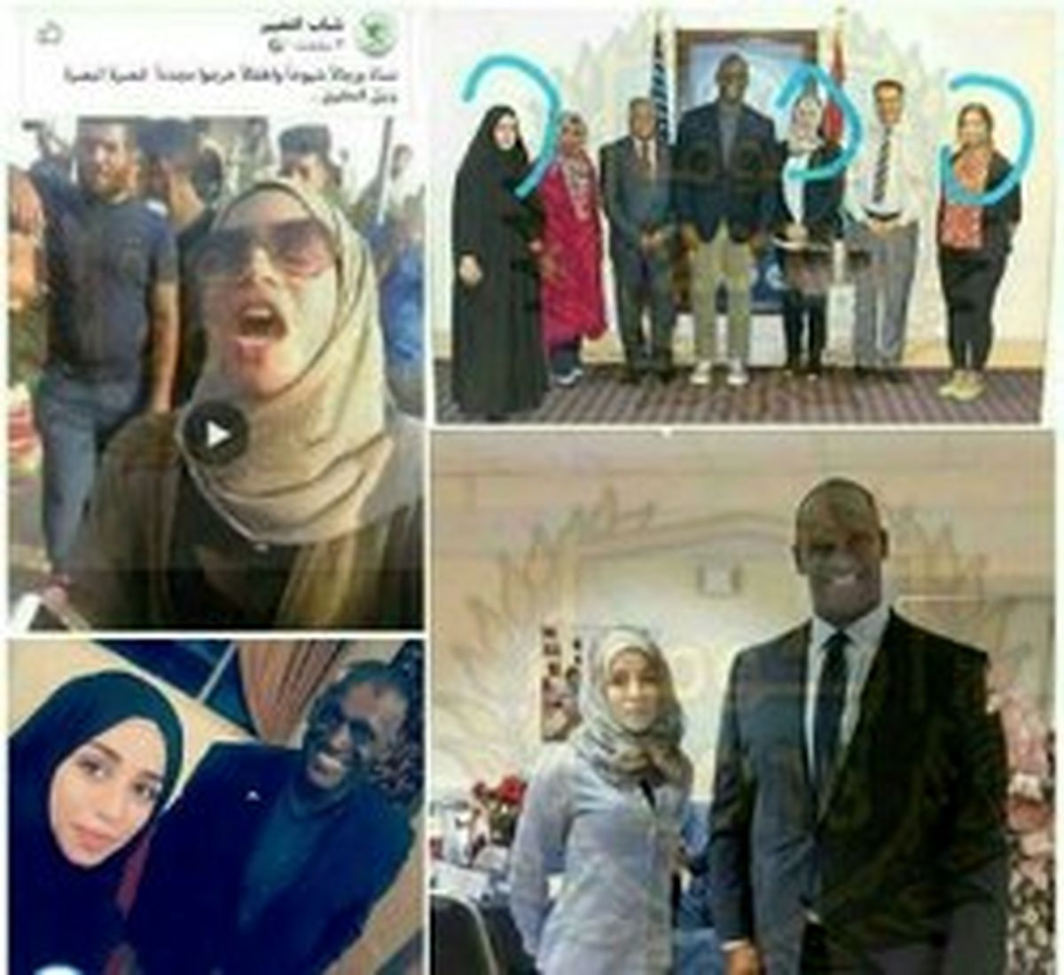 لیدر زنان معترض در «بصره» را بشناسید +عکس