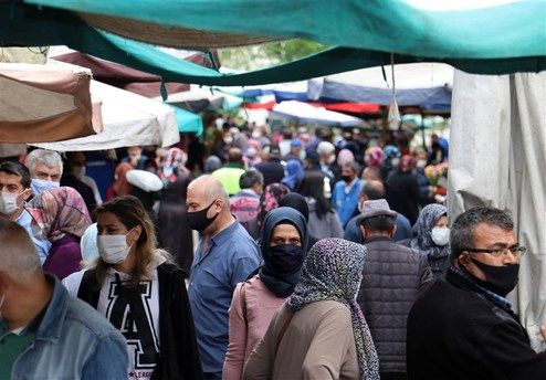 ثبت ۱۳۶۸ مورد جدید ابتلا به کرونا در ترکیه