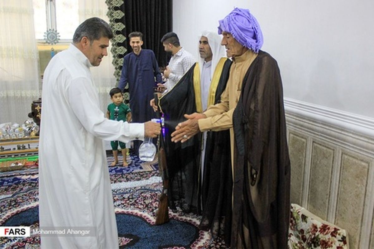 تصاویر: آیین سنتی معایده در اهواز آیین سنتی