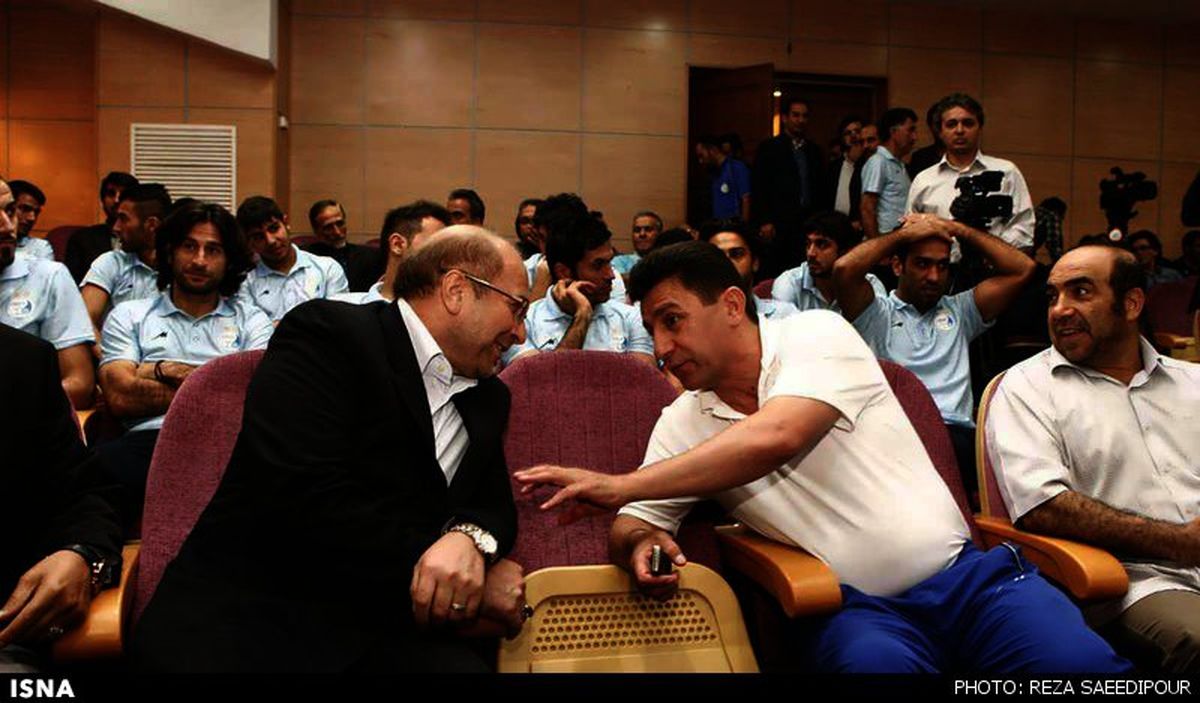 عکس/ قلعه نویی در کنار شهردار تهران