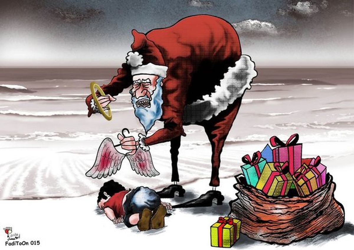 کاریکاتور: آغاز سال ۲۰۱۶ میلادی