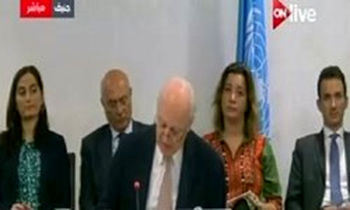 اخبار جدید دیمیستورا از تحولات سوریه