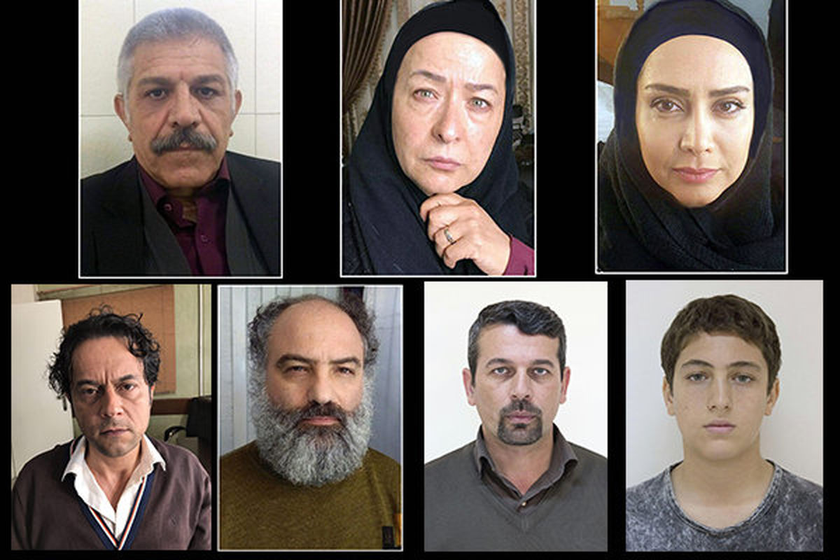 گریم بازیگران سریال جدید تلویزیون +عکس