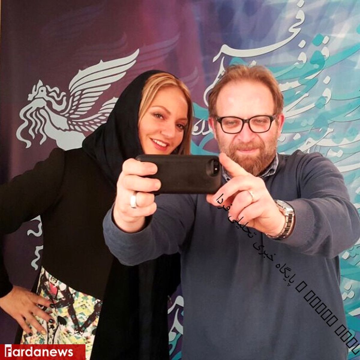 مهناز افشار در عکس تبلیغاتی جشنواره فیلم فجر +عکس