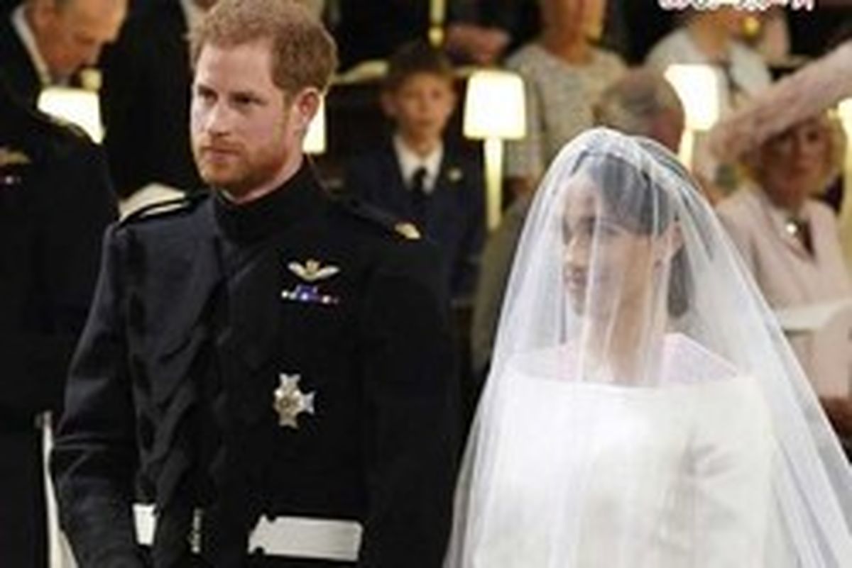 غمگین‌ترین دختر در عروسی سلطنتی +عکس