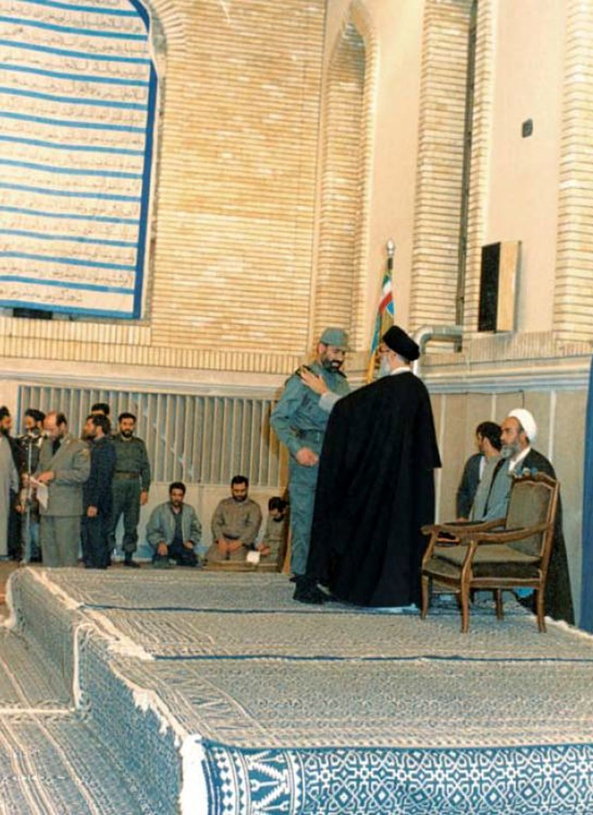 درجه گرفتن نورعلی از دست «آقا»/ تصاویر