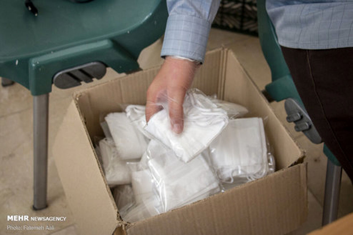 تصاویر: بچه های مسجد در مسیر مبارزه با کرونا