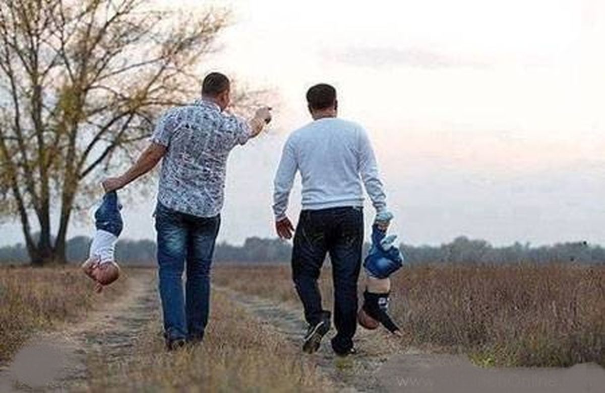 عکس/ پدرهای آینده اینجوری هستن!