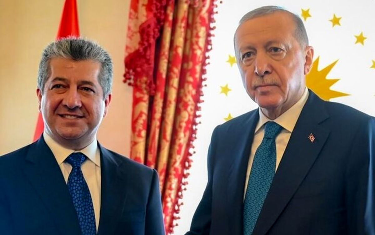 سفر نخست وزیر اقلیم کردستان عراق به ترکیه