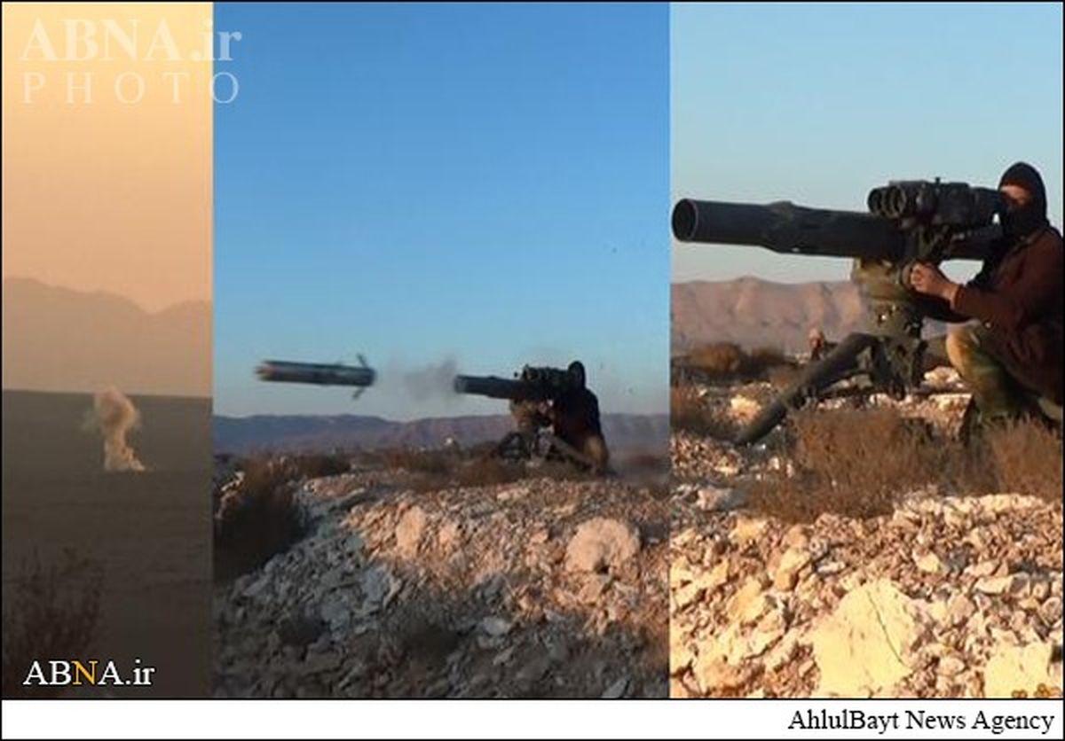 موشک‌ضدتانک‎آمریکایی‎دردست‎داعش/عکس