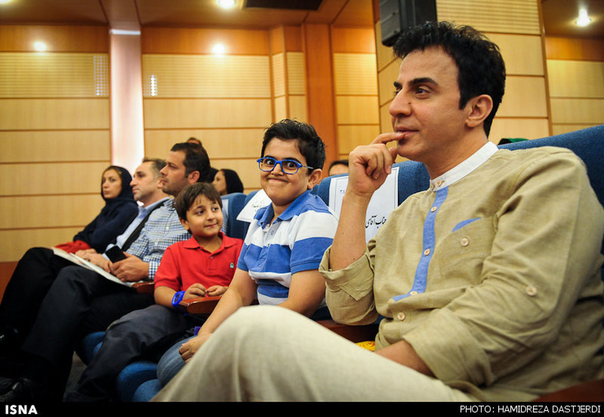 عکس/ ژست جالب امیرمحمد!