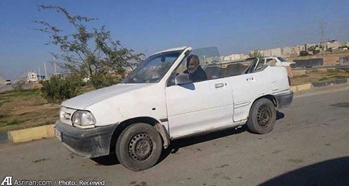 عکس: پراید کروک در ایران