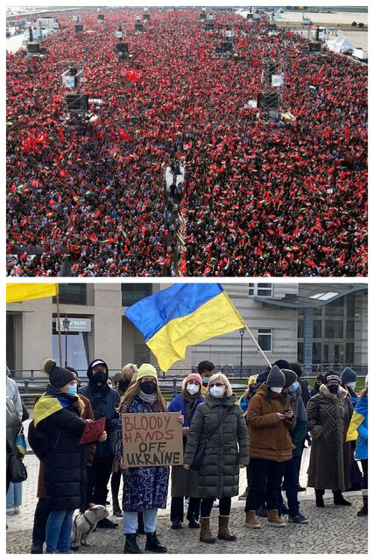 مدودف: تفاوت حمایت از اوکراین و فلسطین را احساس کنید