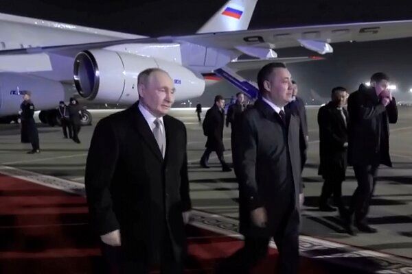 پوتین به قرقیزستان رفت
