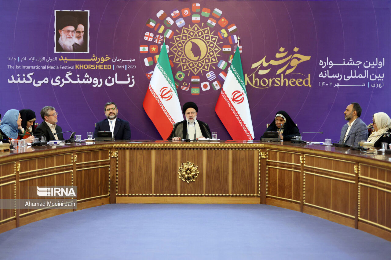 رئیس جمهور در جشنواره بین‌المللی رسانه ای خورشید