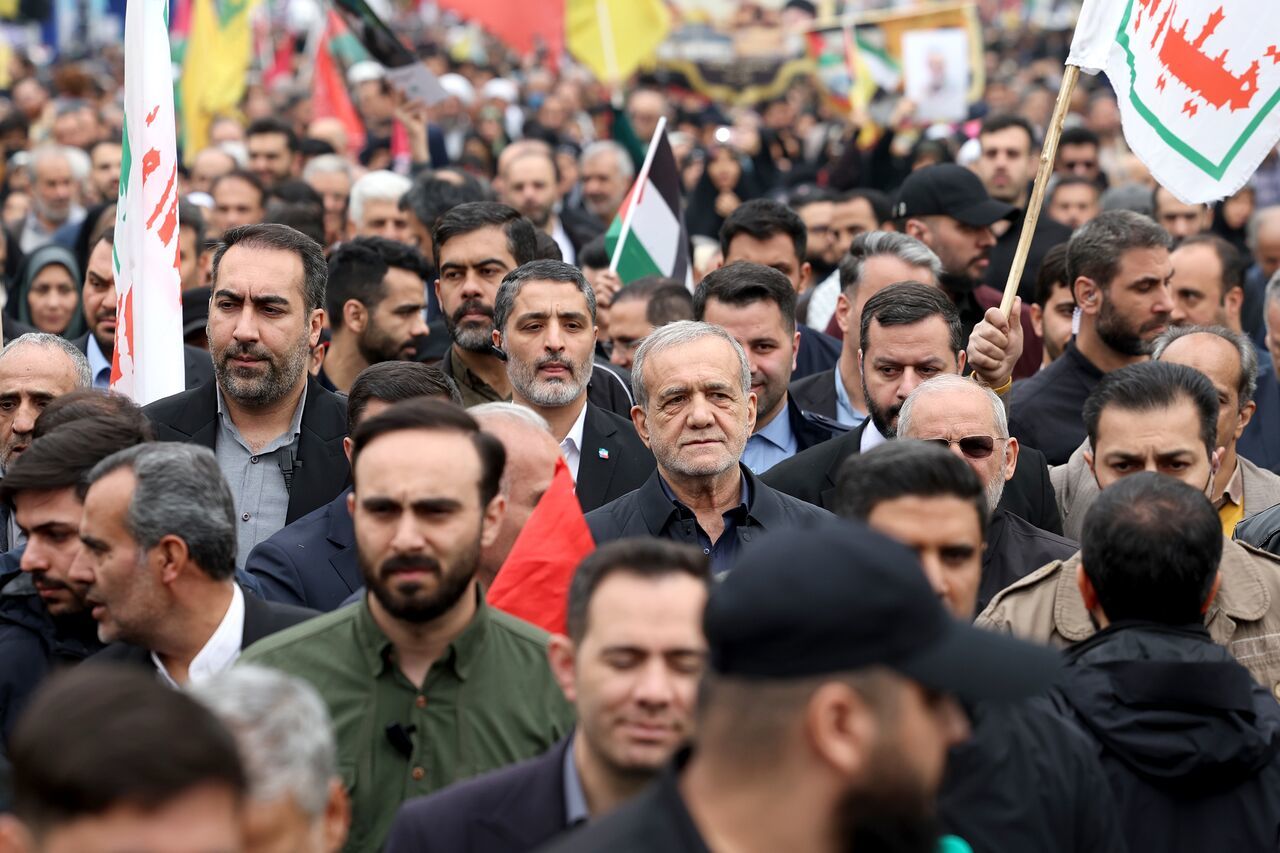 پزشکیان: حامیان صهیونیست ها باید پاسخگوی جنایات این رژیم تروریست باشند