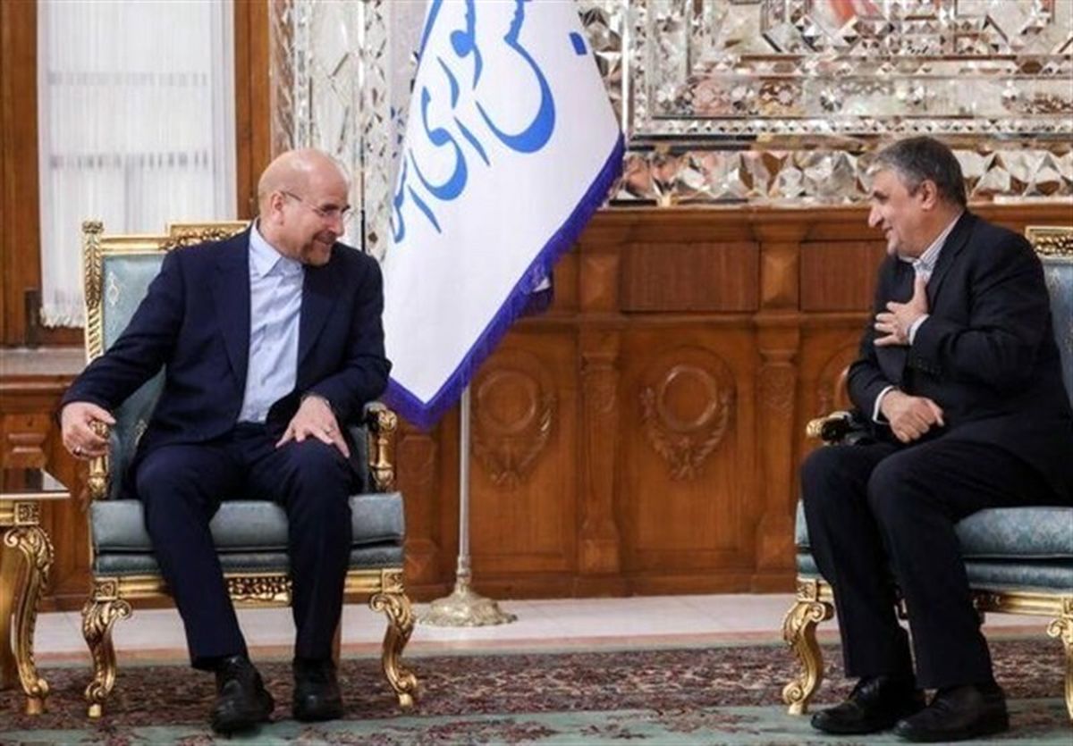 گزارش اسلامی به قالیباف درباره سند راهبردی ۲۰ ساله صنعت هستهای