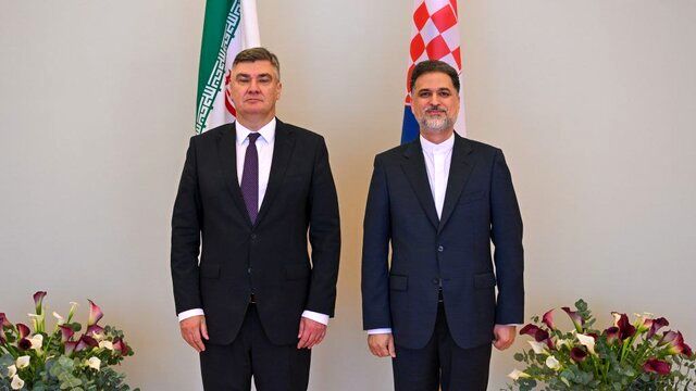 دیدار سفیر جدید ایران با رئیسجمهور کرواسی