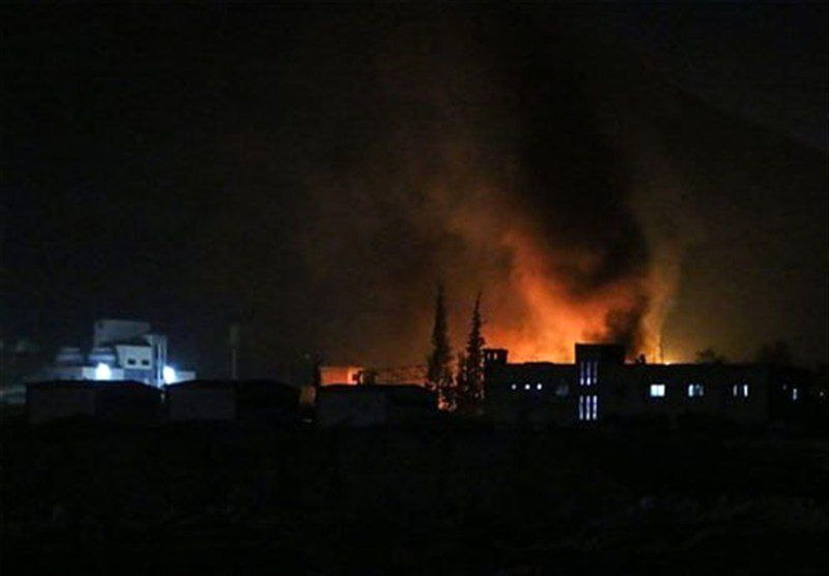 فرودگاه الثعله سوریه هدف حمله اسرائیل قرار گرفت