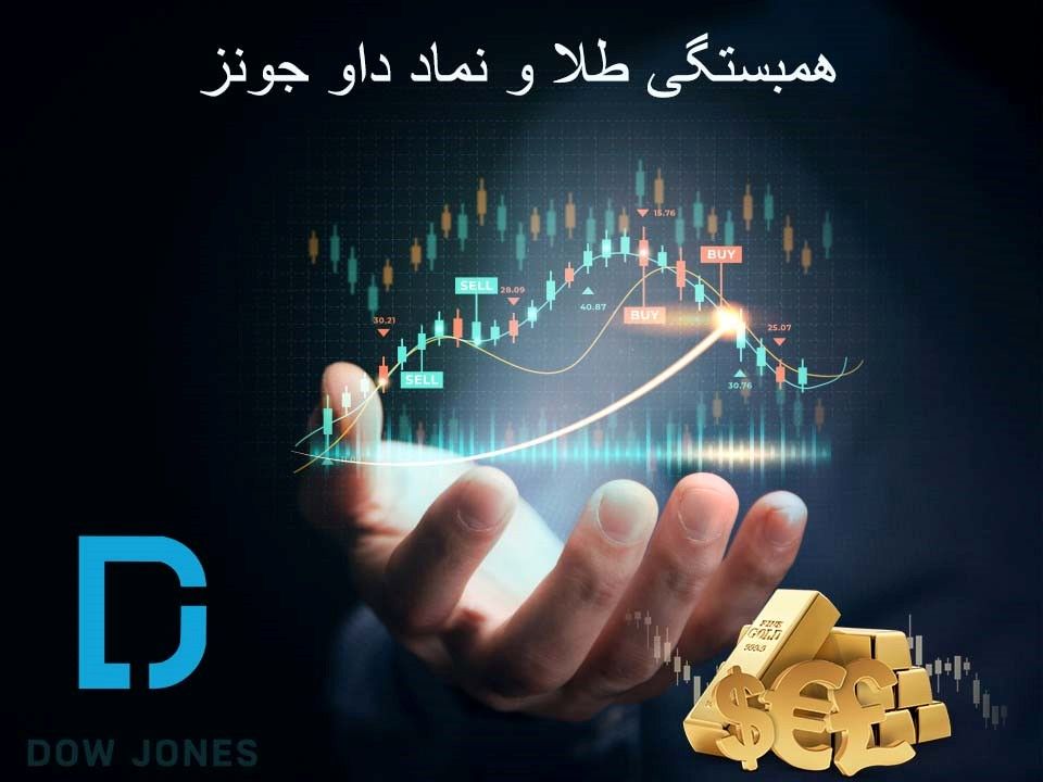 همبستگی طلا و داوجونز [بررسی شاخص “dow jones” در آلپاری!]