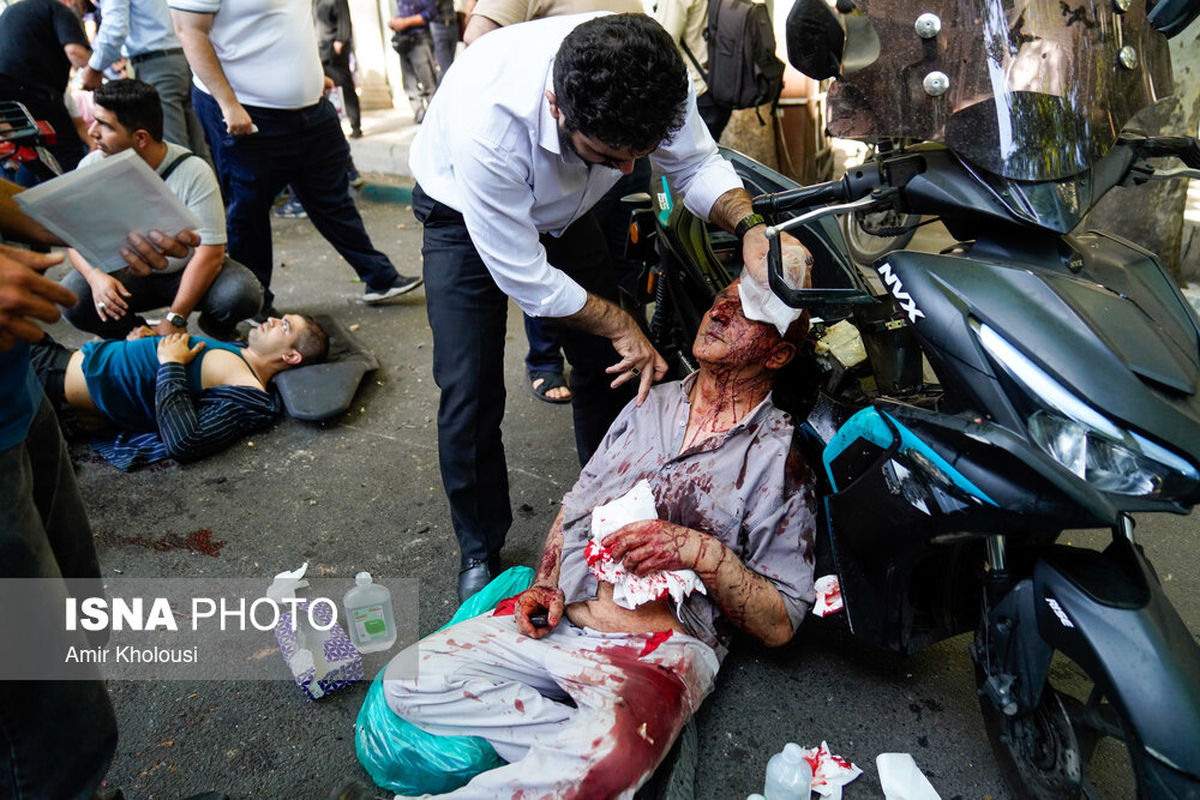 تصاویری دلخراش: تجاوز رژیم صهیونیستی به منطقه مسکونی غیر نظامی تهران