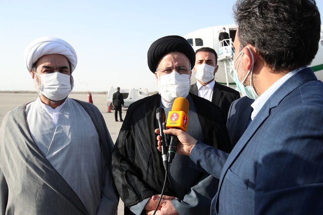 بازدید رئیسی از طرح ساماندهی مسکن کپرنشینان مرادآباد