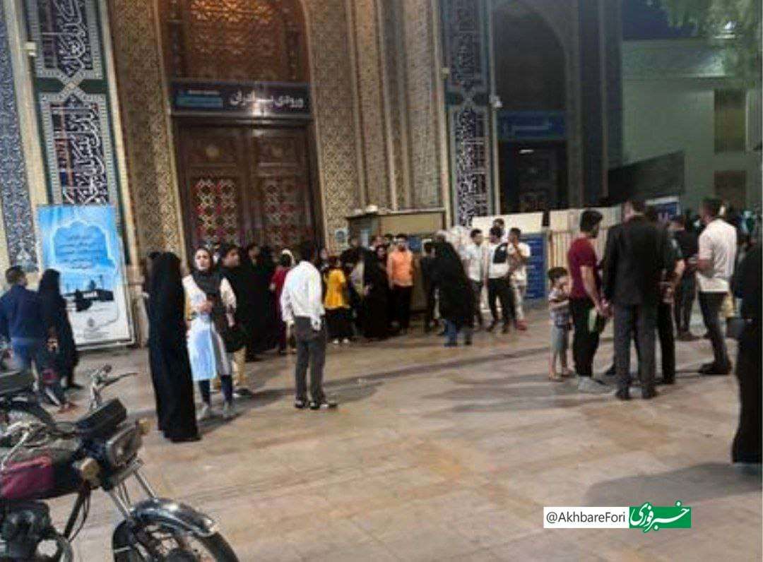 هم‌اکنون حرم حضرت شاهچراغ +عکس