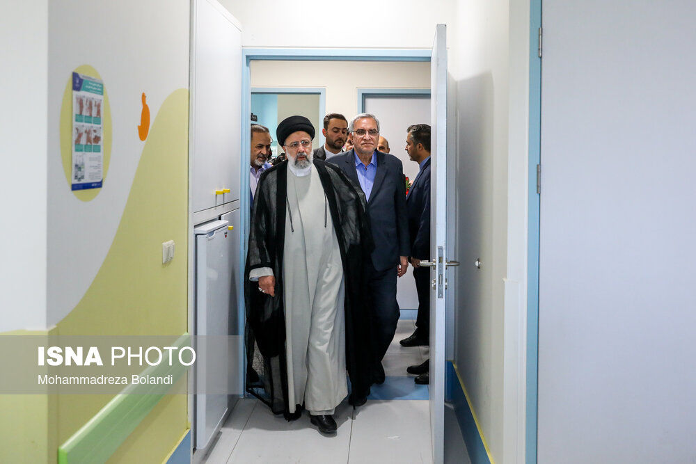 تصاویر: افتتاح بیمارستان فوق‌ تخصصی کودکان حکیم با حضور رئیس جمهور