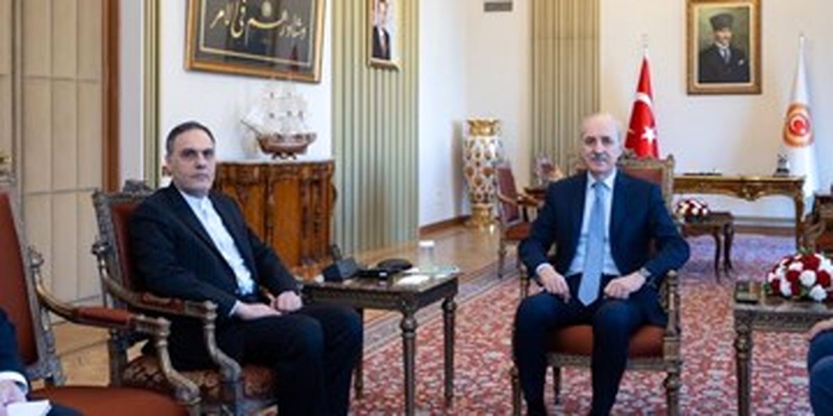  دیدار سفیر ایران با رئیس مجلس ملی کبیر ترکیه