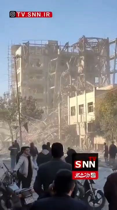 عکسی از حمله به ساختمان مجلس خبرگان در قم