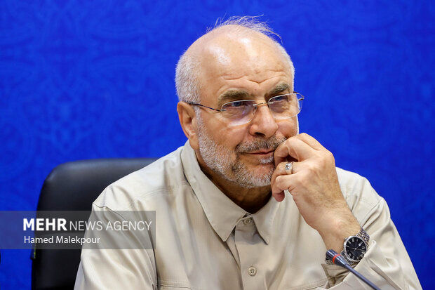 قالیباف بیانیه وزرای خارجه شورای همکاری خلیج فارس واروپا را محکوم کرد