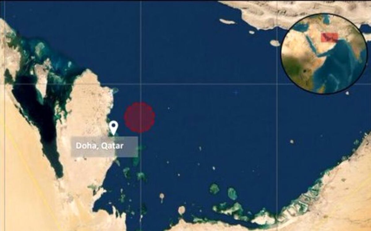 حادثه دریایی در نزدیکی سواحل قطر