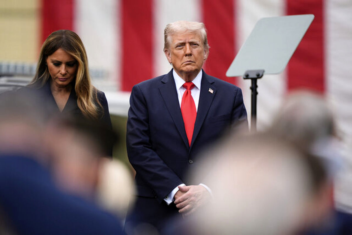 تصاویری جنجال برانگیز از ترامپ | ترامپ سکته کرده است؟ 