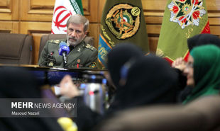 تصاویر: دیدار فرمانده کل ارتش با اعضای فراکسیون زنان مجلس