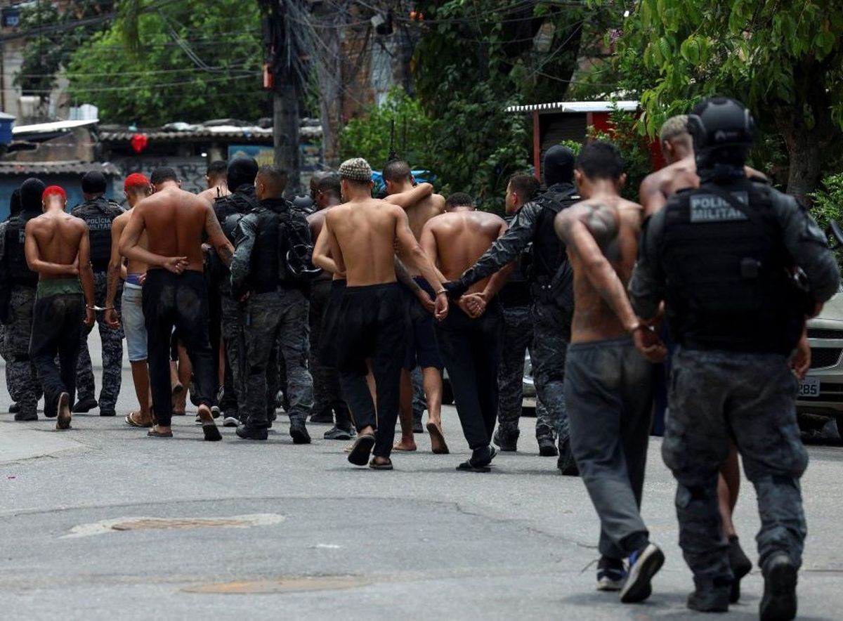 یورش پلیس برزیل به یک باند تبهکار با ۶۴ کشته