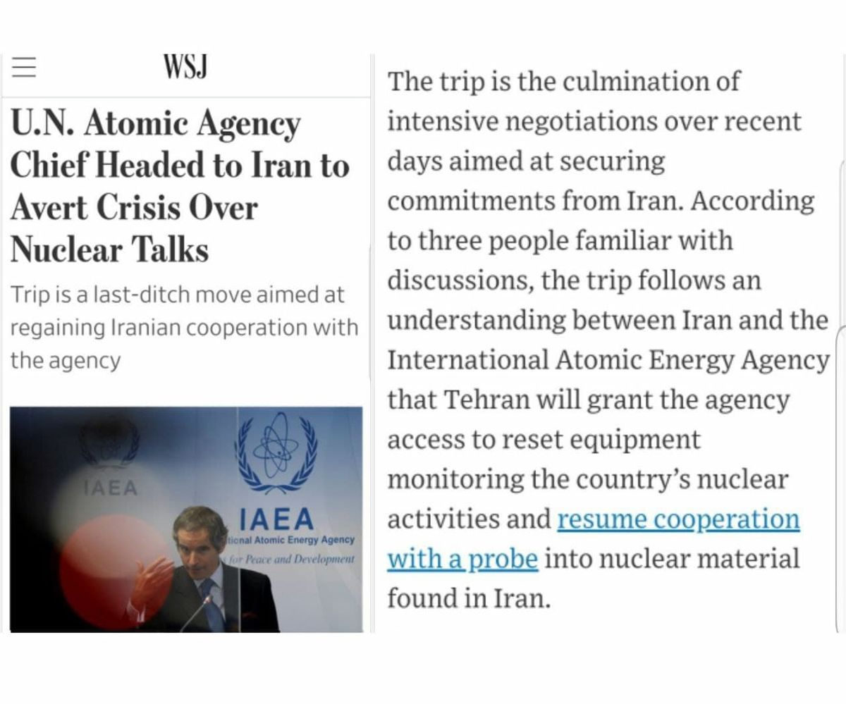 ادعای وال استریت ژورنال درباره مذاکرات بسیار تنگاتنگ ایران و آژانس