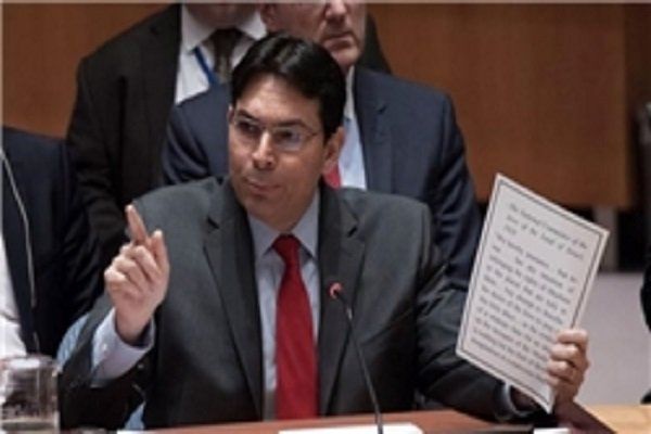 واکنش سفیر صهیونیست ها به جلسه امروز شورای امنیت