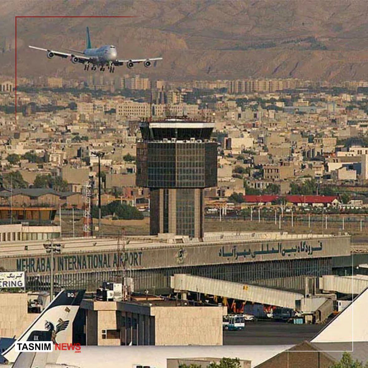 توقف ۵ ساعته پروازهای فرودگاه مهرآباد در ۱۴ خرداد 