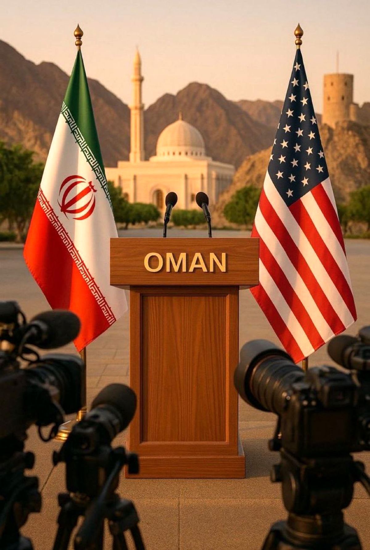 تصویری که سفارت عمان در تهران منتشر کرد