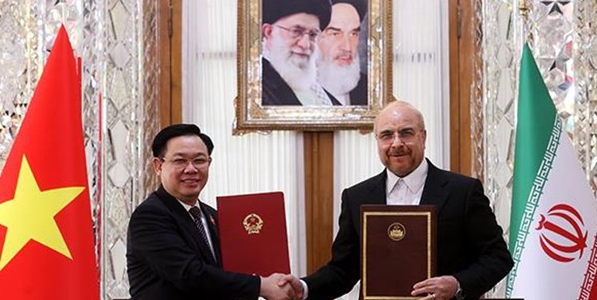  انعقاد تفاهم‌نامه همکاری‌های پارلمانی میان مجلس ایران و مجلس ملی ویتنام