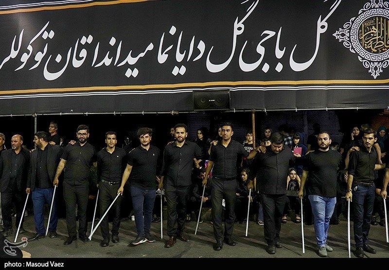 تصاویر:  مراسم عزاداری شاه حسین گویان تبریز