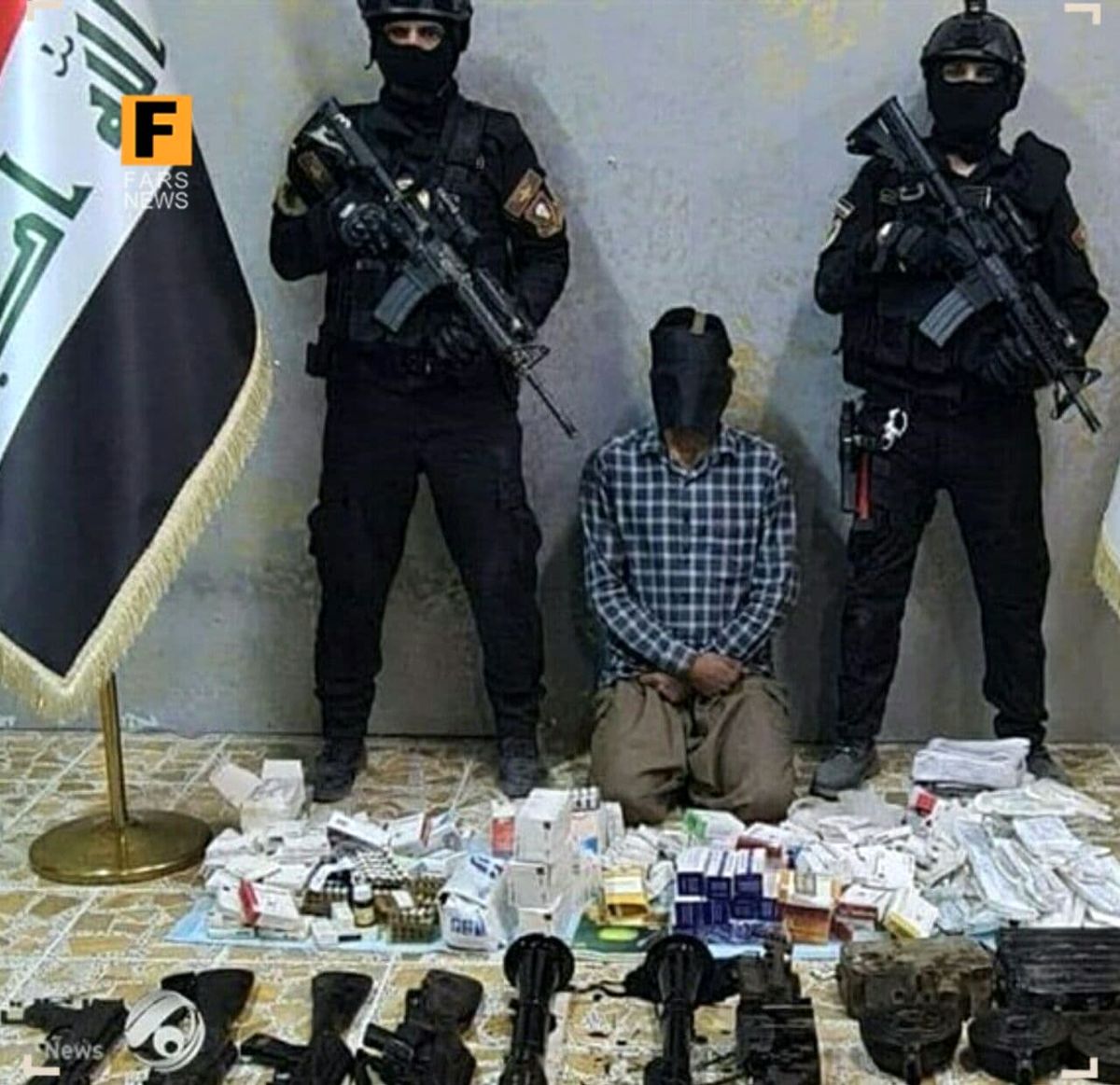 دست‌به‌جیب داعش دستگیر شد +عکس